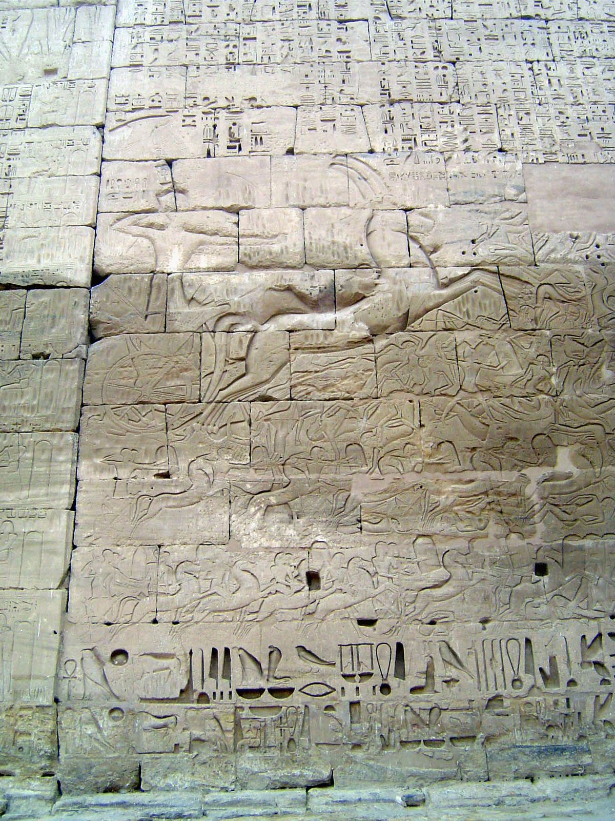 Despite the suggestion of invincibility, the incised hieroglyphics, deliberately cut so deeply they were next to impossible to eradicate, hi