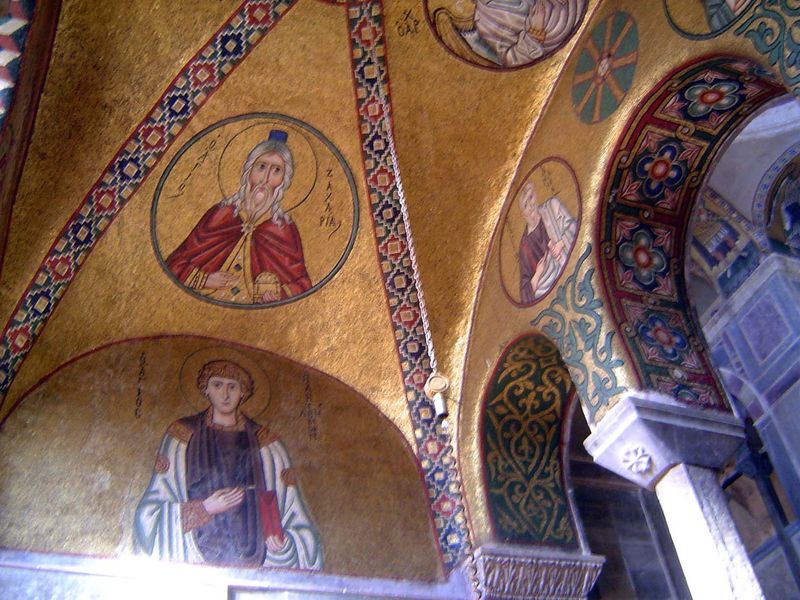 Zacharias above Panteleimon