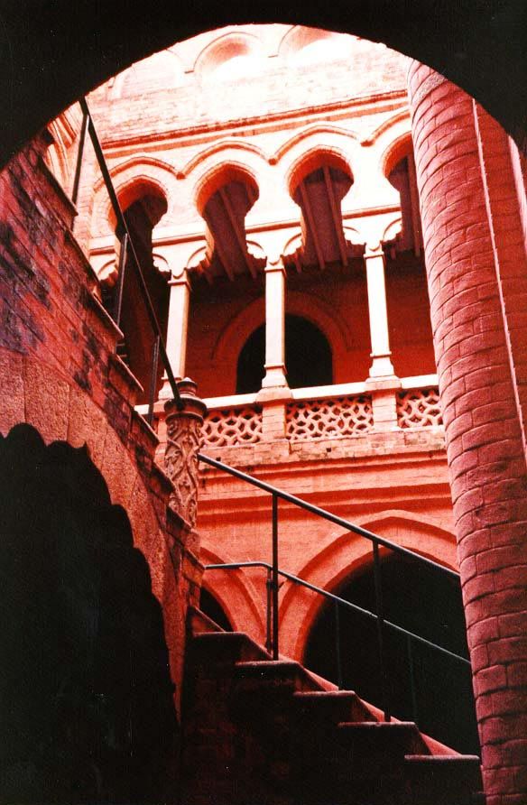 Security has been greatly tightened since this photo was taken in the 1990s. Now, guided tours can be arranged, but photos are strictly proh