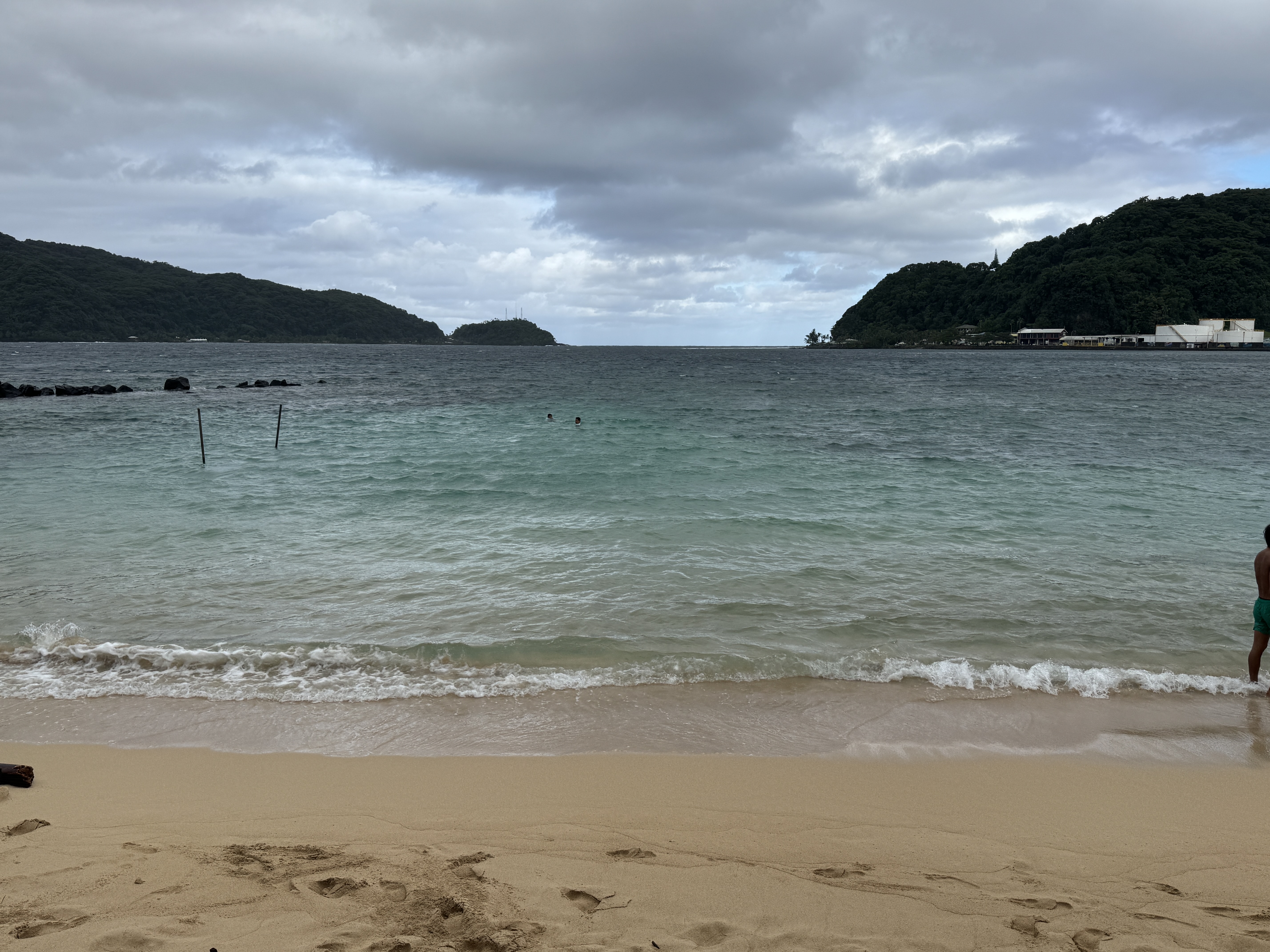It does have a great beach.