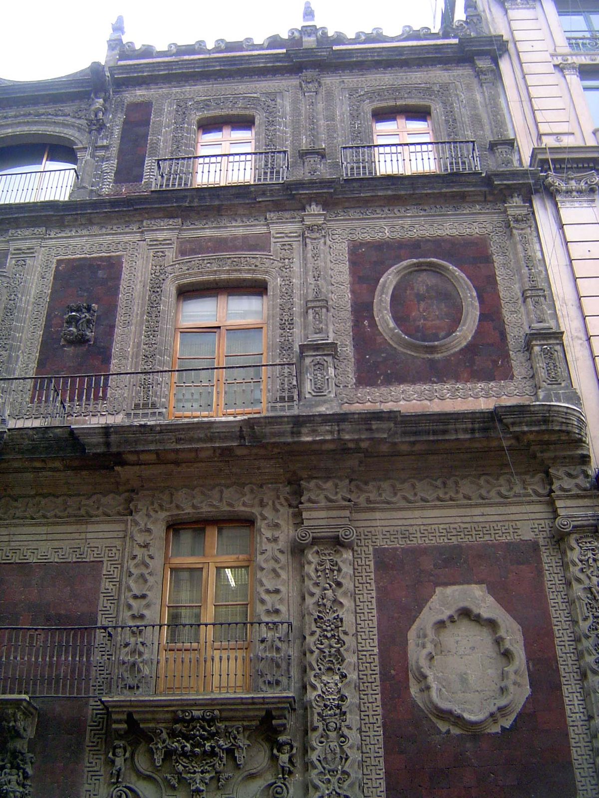 A unique, four-story mansion, the Palacio Iturbide, now the Palacio de Cultura Banamex.