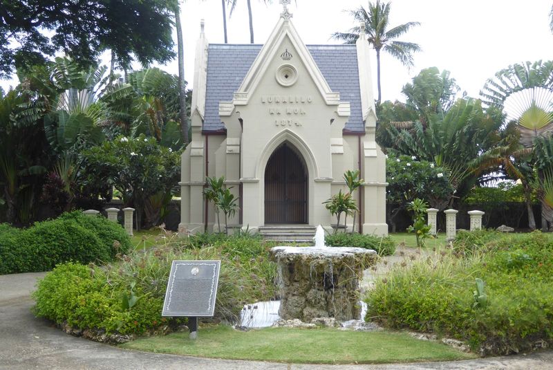 The tomb of King Lunalilo, who died in 1874 as the last surviving male of the Kamehameha dynasty.