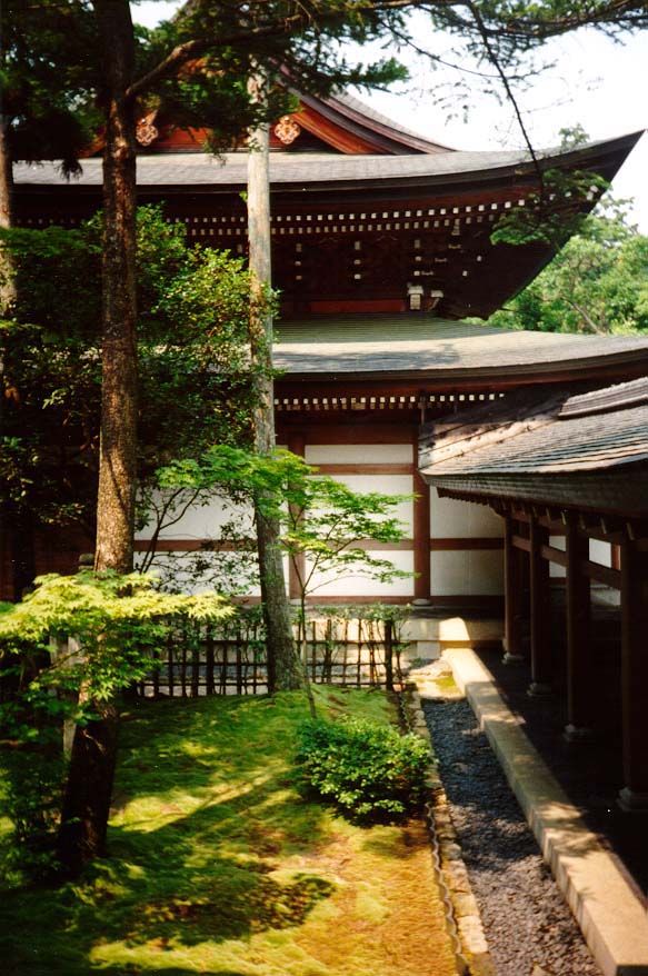 Moss garden adjoining the west side of the hojo, or superior's quarters.