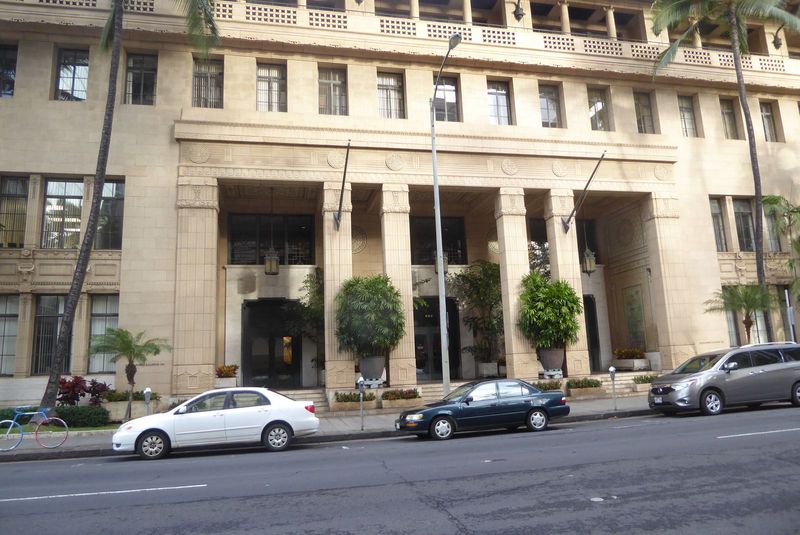 Geoffrey W. Fairfax calls this building the "gem of downtown Honolulu." See his The Architecture of Honolulu, 1971.