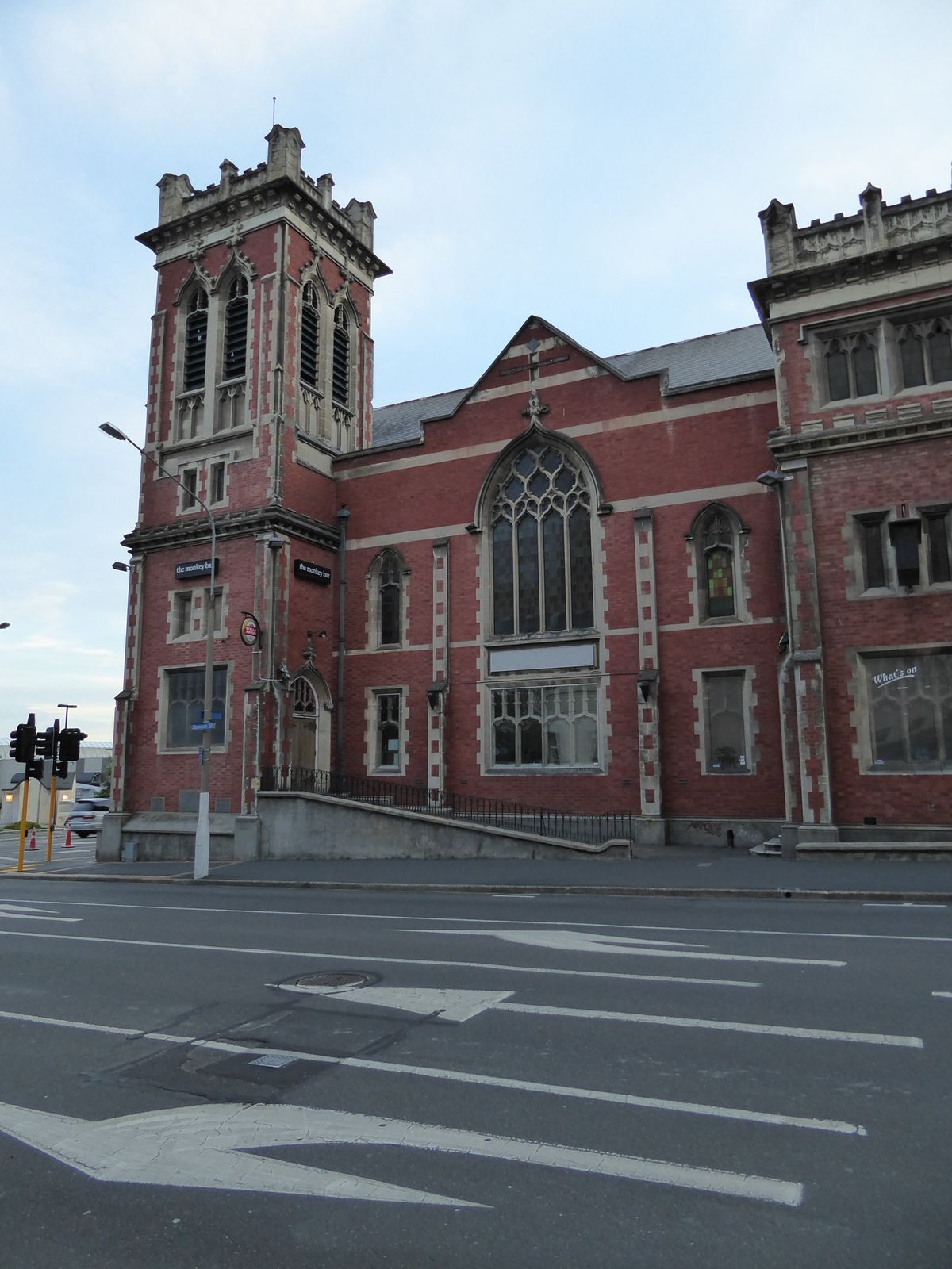 Last church on our rounds: the ex-Methodist, now desanctified.
