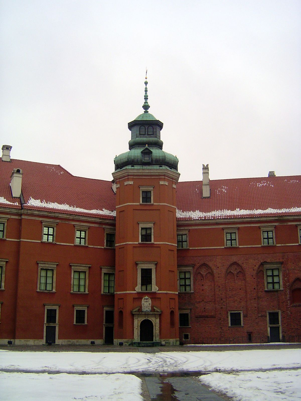 Wladyslaw's Tower, remodelled c. 1640 and rebuilt you know when.