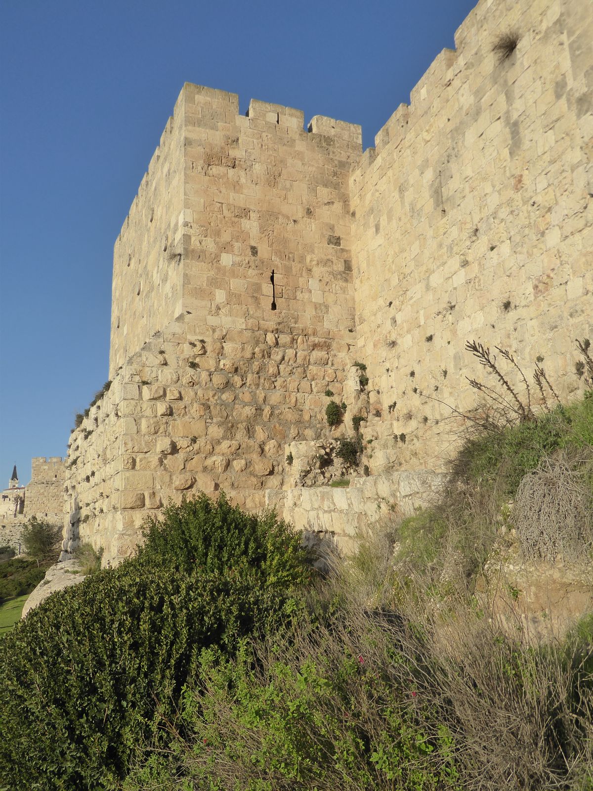 The wall has grown by accretion, which might make it seem slapdash but doesn't.
