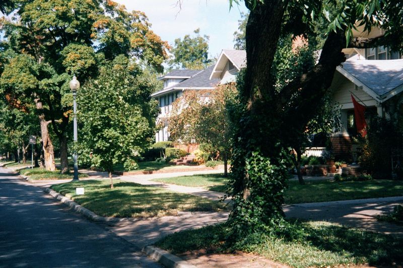 Some of the older neighborhoods around the OU campus have been designated historic districts.