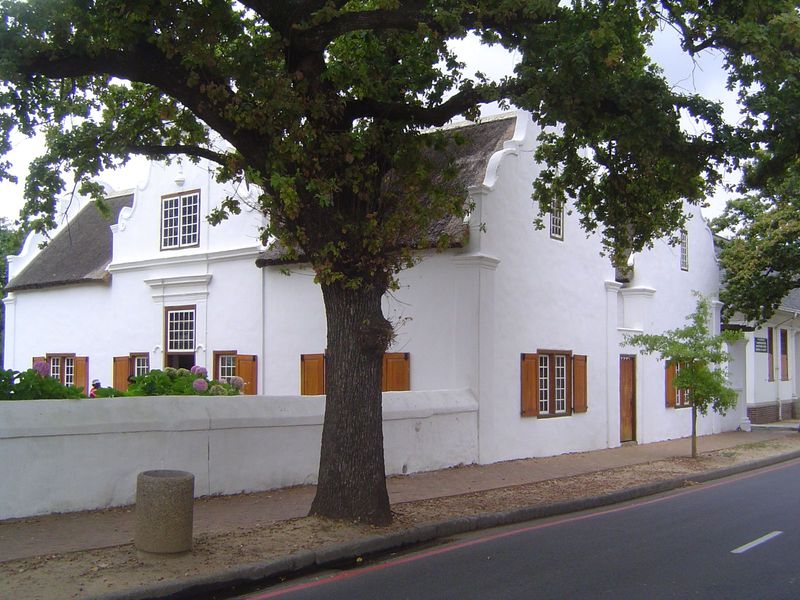 From another angle. The building now houses the offices of Historical Homes of South Africa, Ltd., but is also a museum.