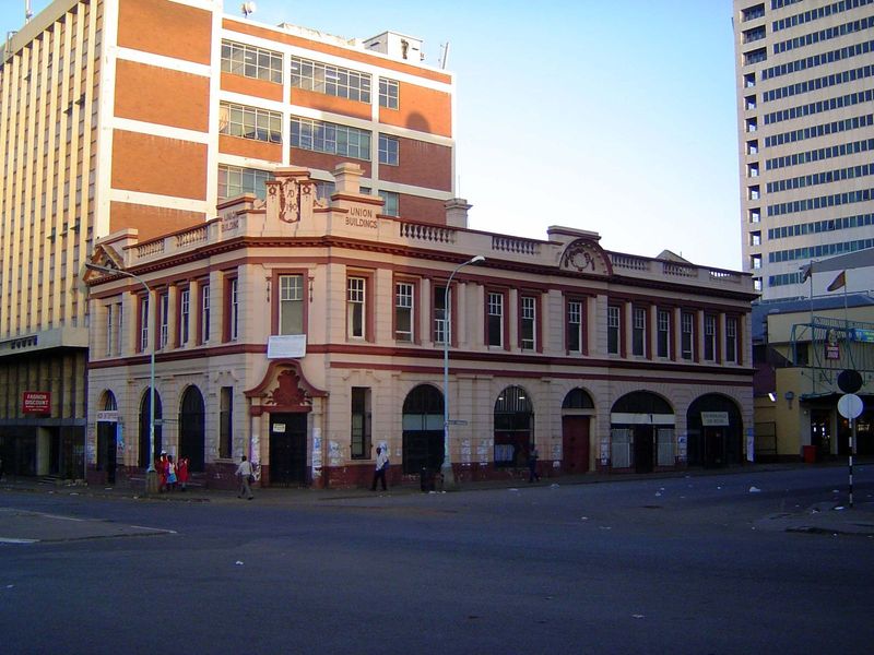 The Union Buildings, from 1910, were used for a time by the African Bank Corporation.
