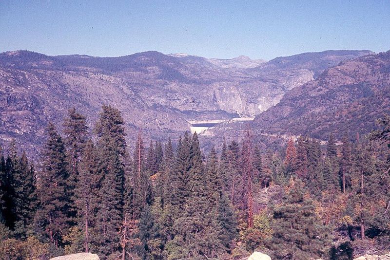 Hetch Hetchy from afar.