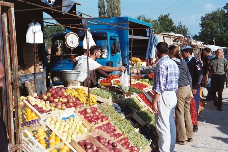 Fruit seller.