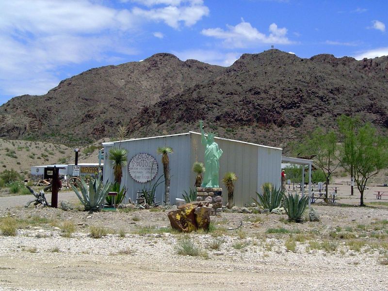 Outside the park, the first town is Terlingua, noteworthy for eccentricities.