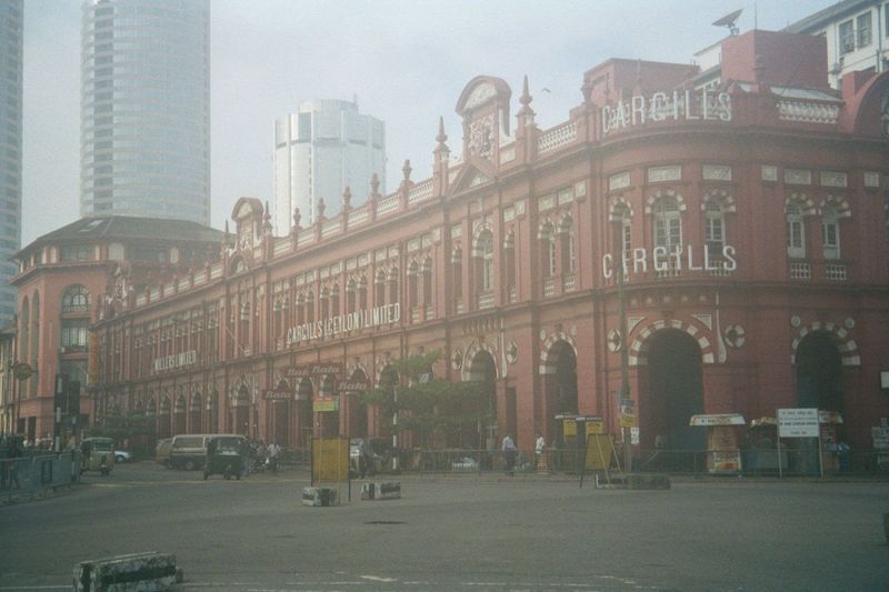 A block up York Street from the GOH: the preeminent colonial emporium, Cargills. In the background are the twin towers of the world trade ce
