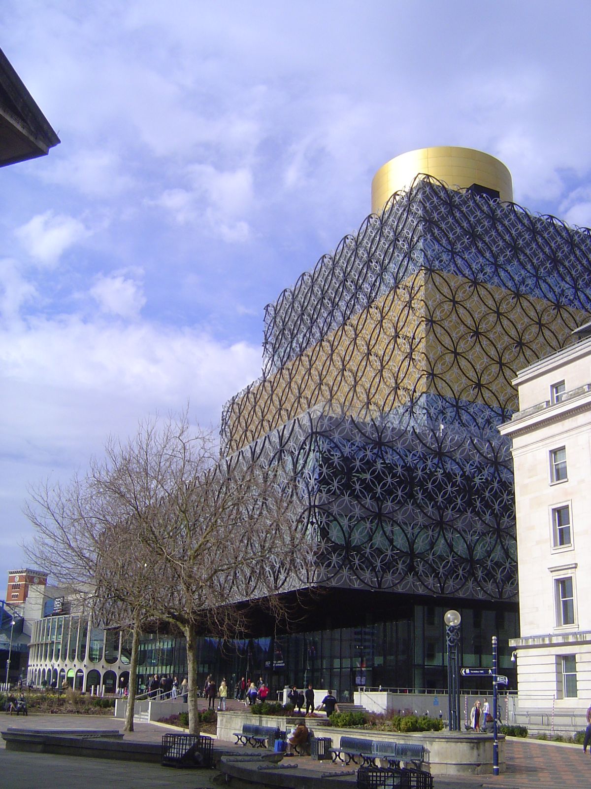 This'll rock your socks. It's the city's new library, completed in 2013 and replacing the 1974 model.