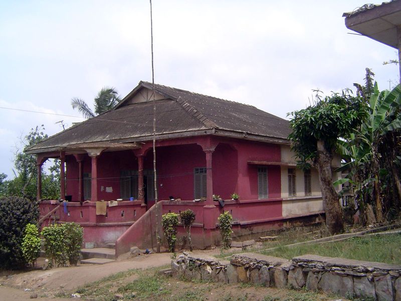A nearby house.
