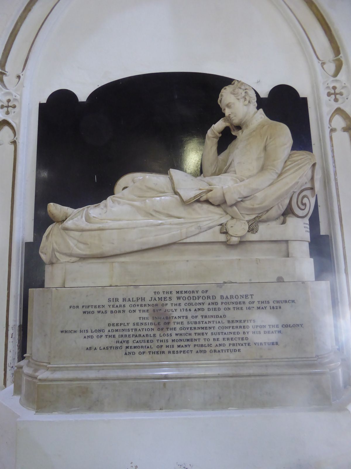 The governor of Trinidad at the time of Coleridge's visit was Ralph Woodford, who had already held that position for a dozen years and who h