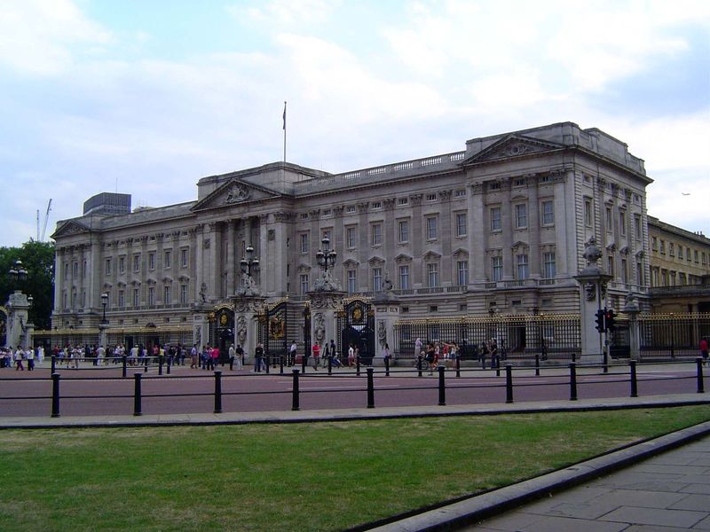 And Buckingham Palace? It began as a country house for the Duke of Buckingham. In 1762 George III bought it for Queen Charlotte. It was a di