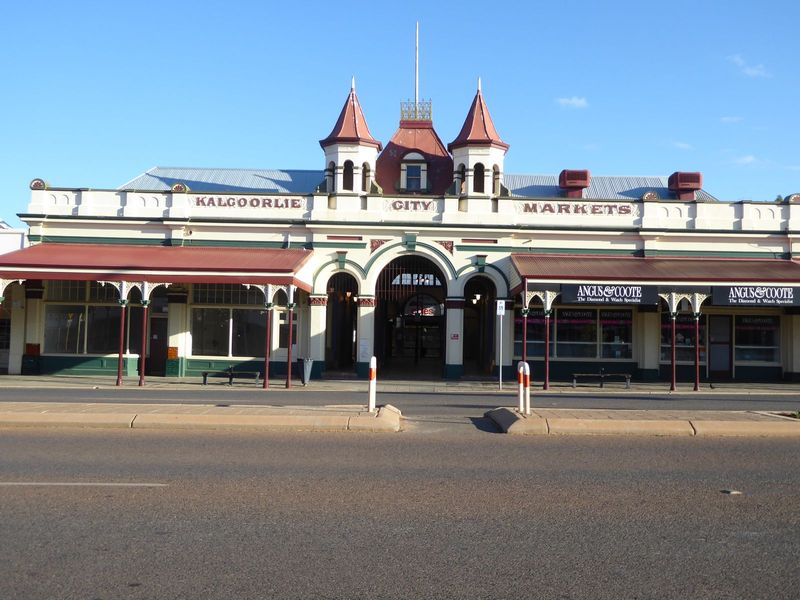 The "city markets" opened in 1901. A press account: "The building is a fine and capacious one, being constructed of brick, and its appearanc