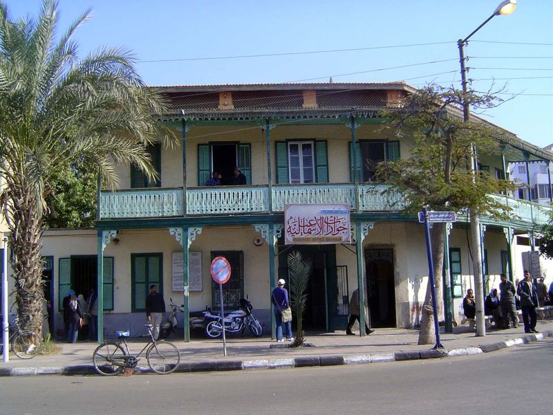 Commercial district of the same vintage.
