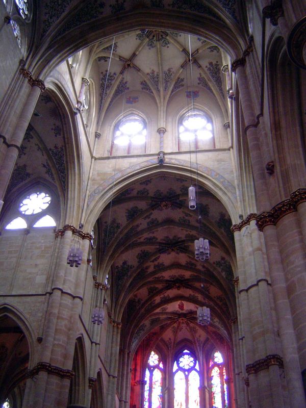 Nussbaum throws cold water on the "modern theory \that has proposed that its design was a project of the Archbishop of Trier at the time,...