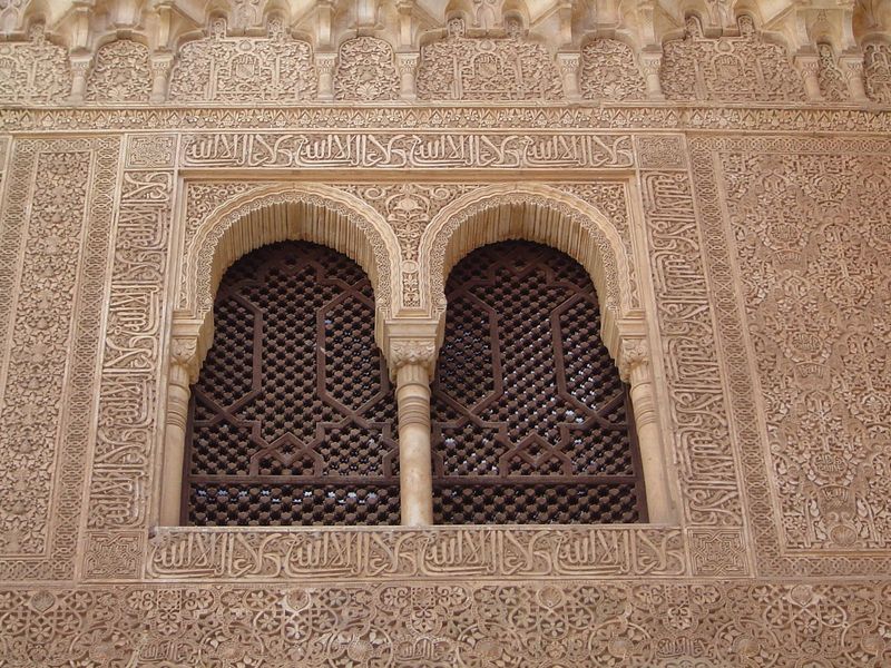 However it's explained, the Alhambra's ornamentation seized the imagination of 19th century Europeans: the Englishman Owen Jones, for exampl