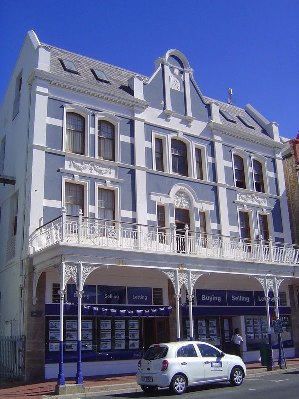 The ABC up top stands for Atwell's Bakery Company, a chain owned by South Africa Milling. The building had earlier been a boarding house, th