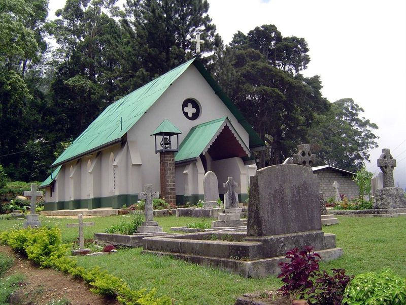 The very simple Haputale church.