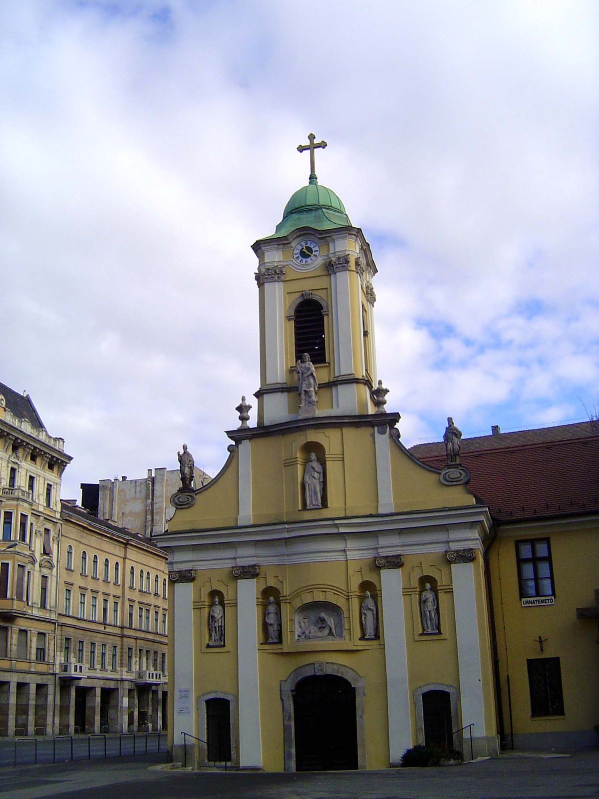 Here's something else that's unusual along the same street. It's part of the Rokus Hospital, begun in the 1710s as a plague hospital.