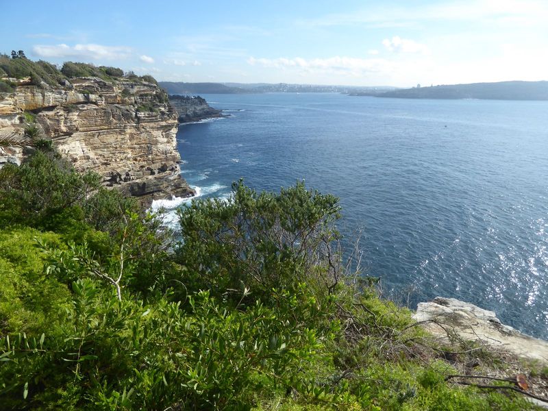 It's a narrow peninsula with cliffs on both sides and, on the inside side, a view of the distant city. How many big cities enjoy such a view