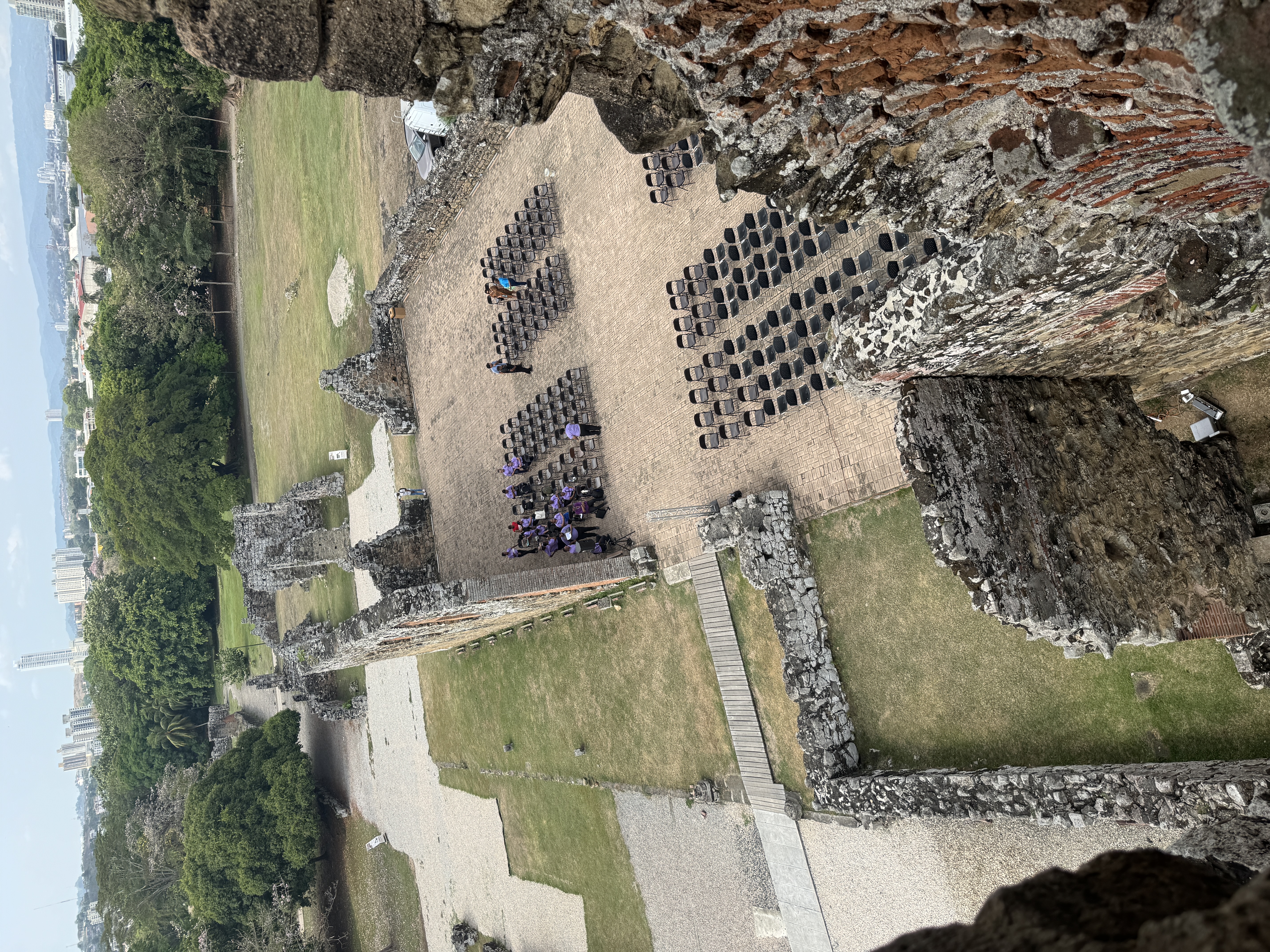 The cathedral ruins are now a venue.
