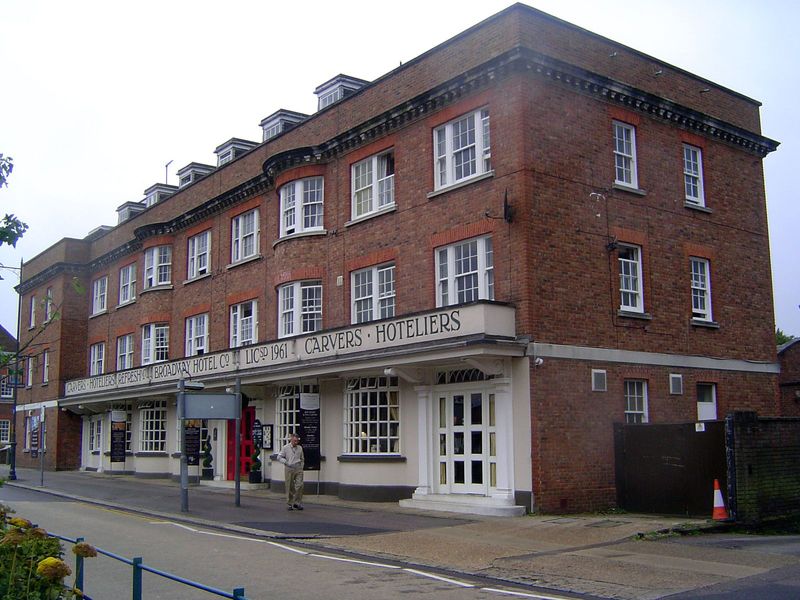 A hotel close to the station.