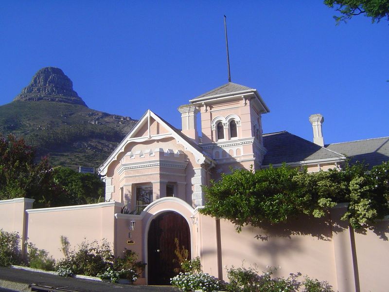 More typically South African, with a nice big wall.