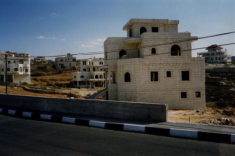 Another view of the houses fronting the road through Jiljilya.