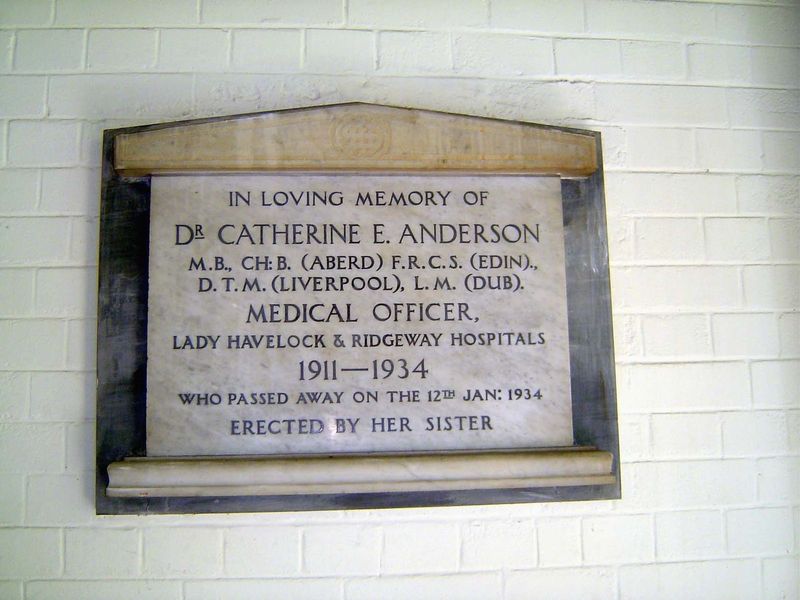 Inside, one of those memorials that cast doubt on the common view that the colonial establishment was a nest of scoundrels.