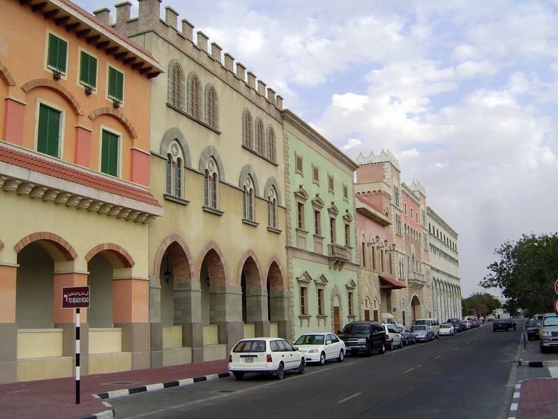 From the outside, the project occupies a superblock. The Italian facade is maintained on all four sides.