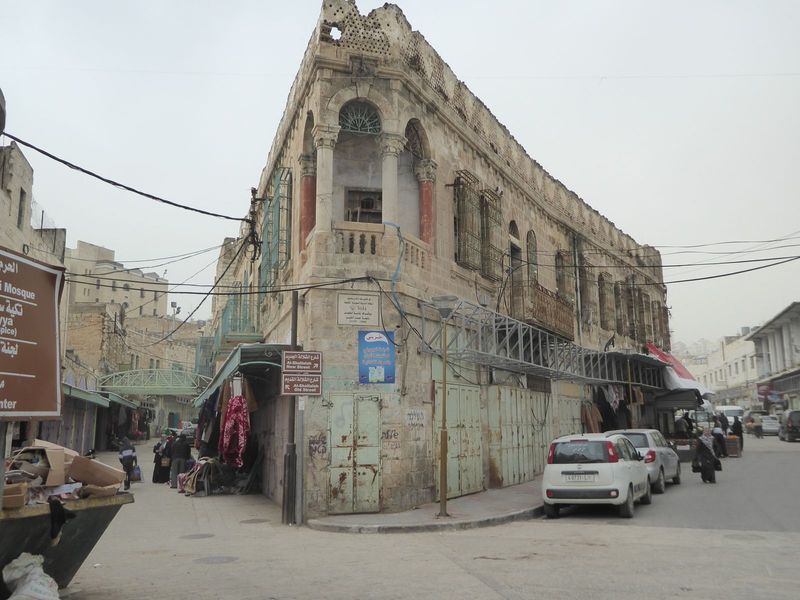 Here's the eastern tip of that city before you enter the casbah, behind the camera. If memory serves, the upper floor of the building was on