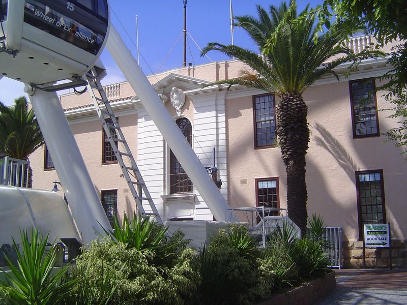 What could this building be? Forget the Ferris wheel.