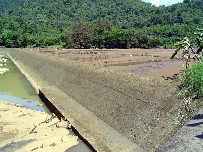 This is the lower of two wiers.