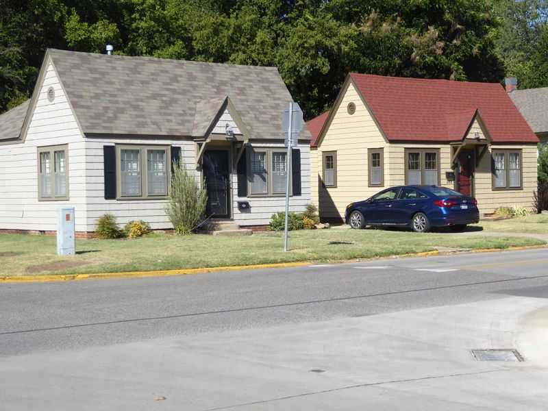 Housing of the era could be very simple.