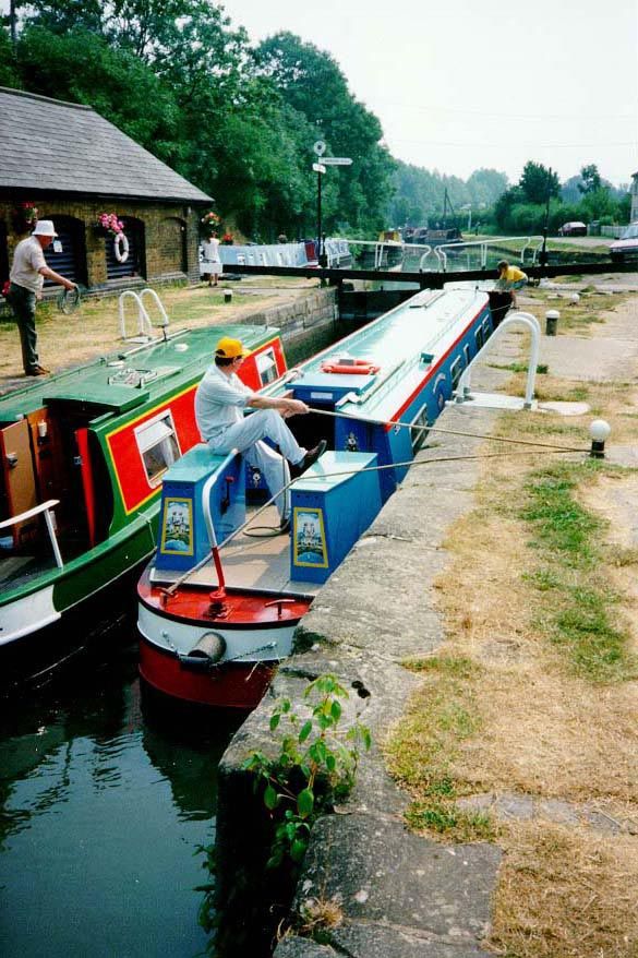 Wives lose a few pounds by opening and closing massive lock gates. Husbands do the serious business of steering—and ruminating on Britain's 