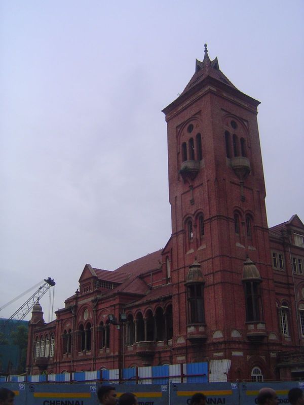The Victoria Public Hall, from 1887, adjoins the Ripon Building and was designed by Robert Chisholm in a much more European mood than his Vi