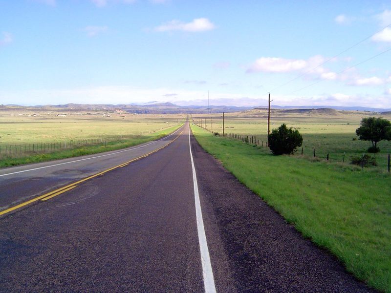 Fort Davis is straight ahead.