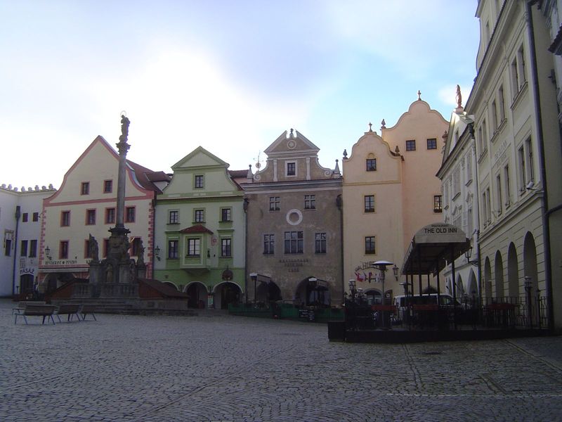 The facing side of the square.