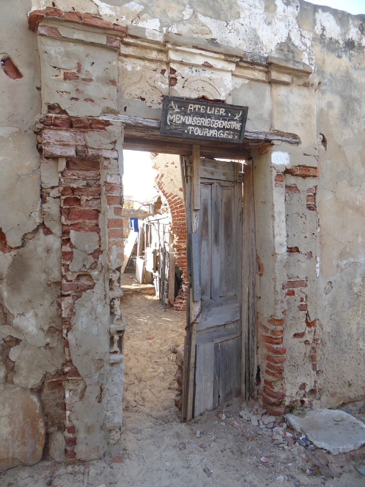 Lots of decrepit buildings to choose from.
