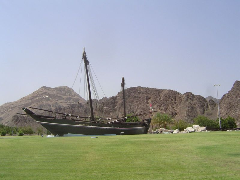 The hotel's approach road has a traffic circle that ranks high on the list of Omani follies.