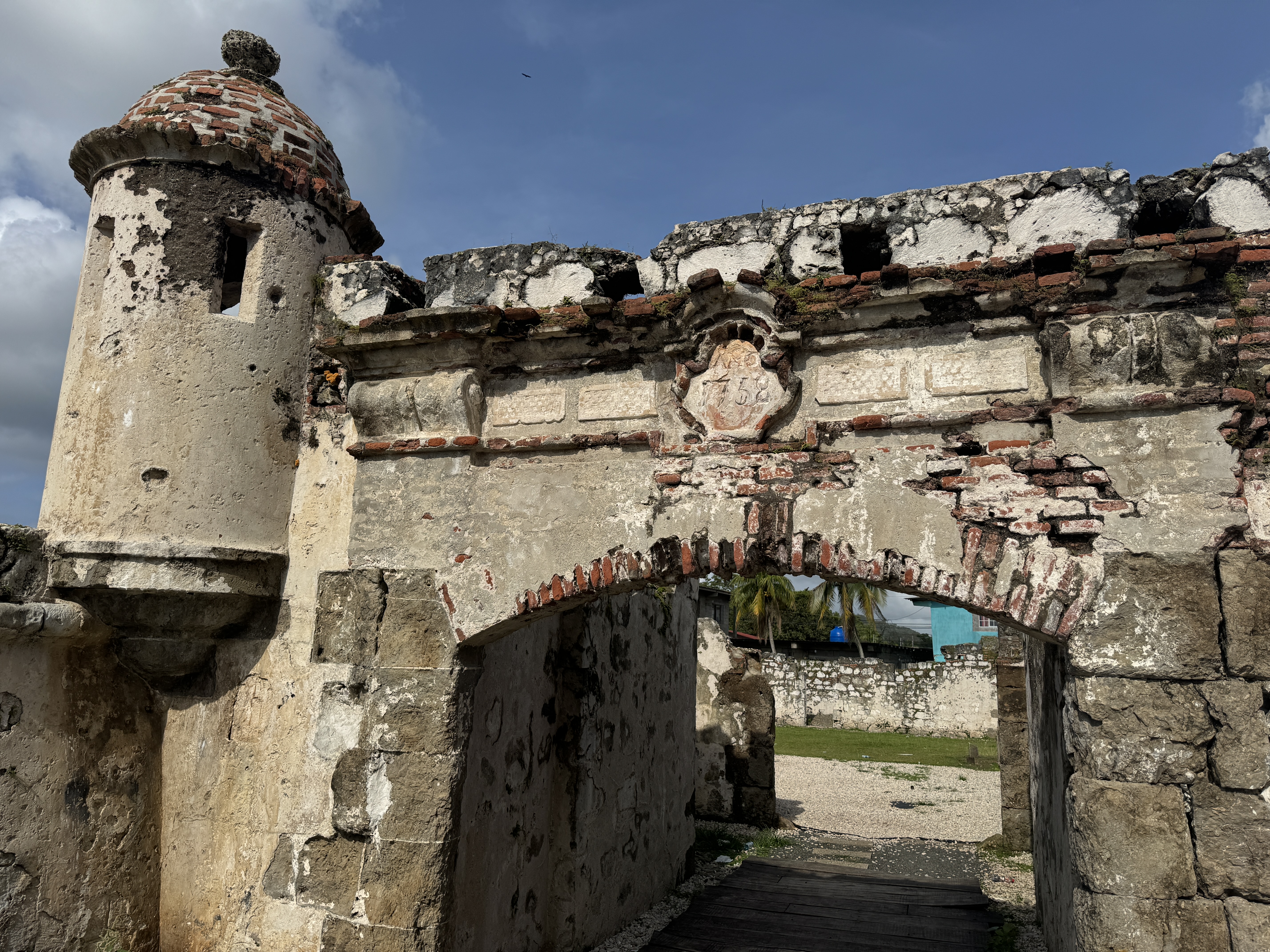 Here's Fort Geronimo, at the other side of town.