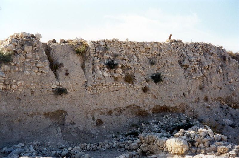 Glacial debris? Nope: Armageddon—or at least the ruins of it. They form a hill much dug by archaeologists to reveal the remnants of cities t