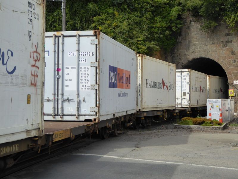 The trains arrive by tunnel—and have done since 1873.