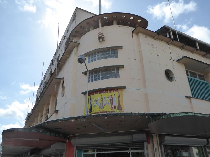 Here was competition for Booker: it's the William Fogarty department store, built after 1945 to replace Fogarty's earlier store, destroyed i